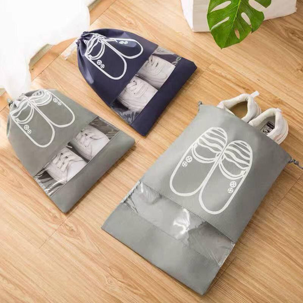 منظّم الأحذية الذكي – أكياس شفافة مقاومة للماء والغبار