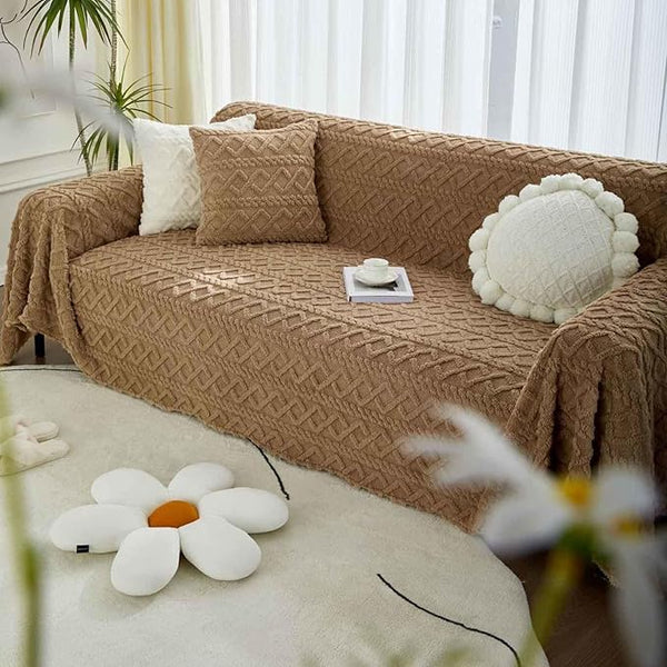 كفر كنبة فرو جاكار – شكل جديد وفخم لكنبتك وركنتك