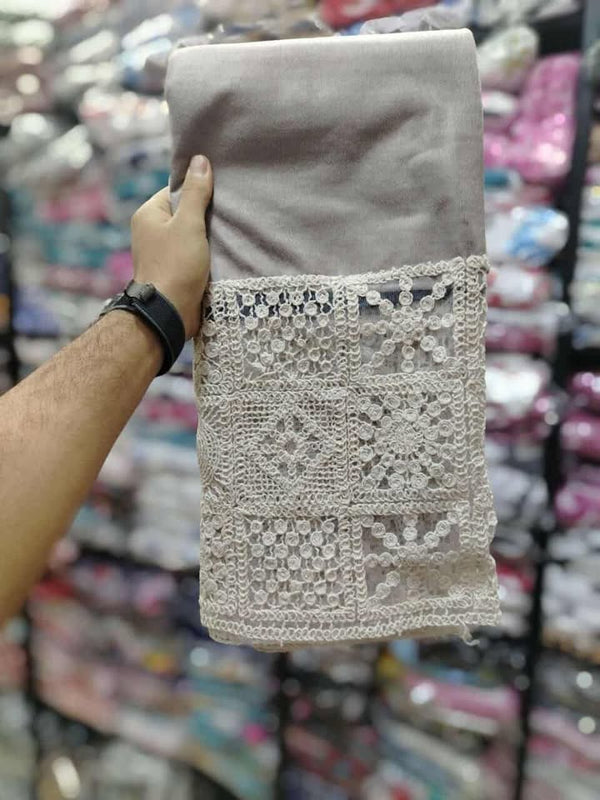 كفر كنبة جلد مقلوب بكنار مكرميه