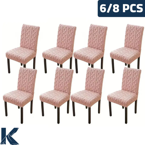 كفرات سفرة جاكار فاخرة – ودّعي شكل الكراسى القديم!